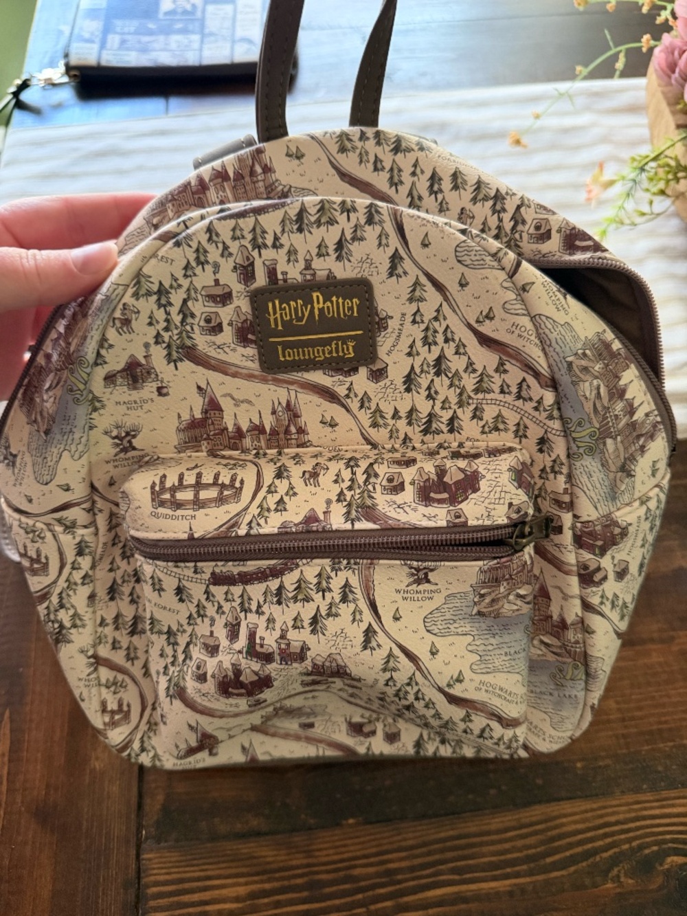 Loungefly Harry Potter School Grounds Mini Backpack